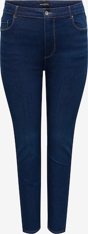 ONLY Carmakoma Skinny Farkut 'CARSnow' värissä sininen: etupuoli