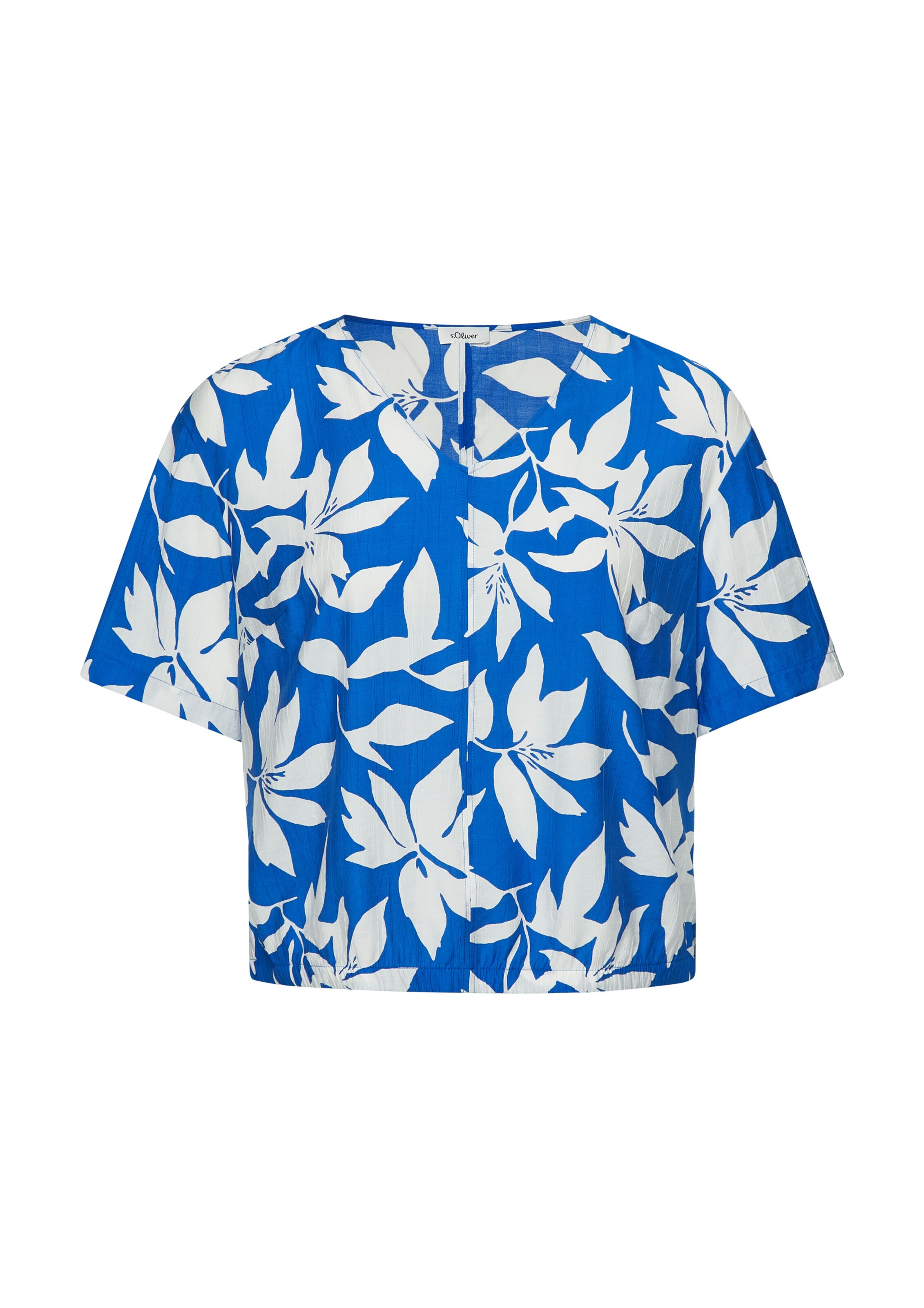 s.Oliver Bluse in Blau: Vorderseite