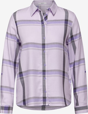 CECIL Bluse in Lila: Vorderseite