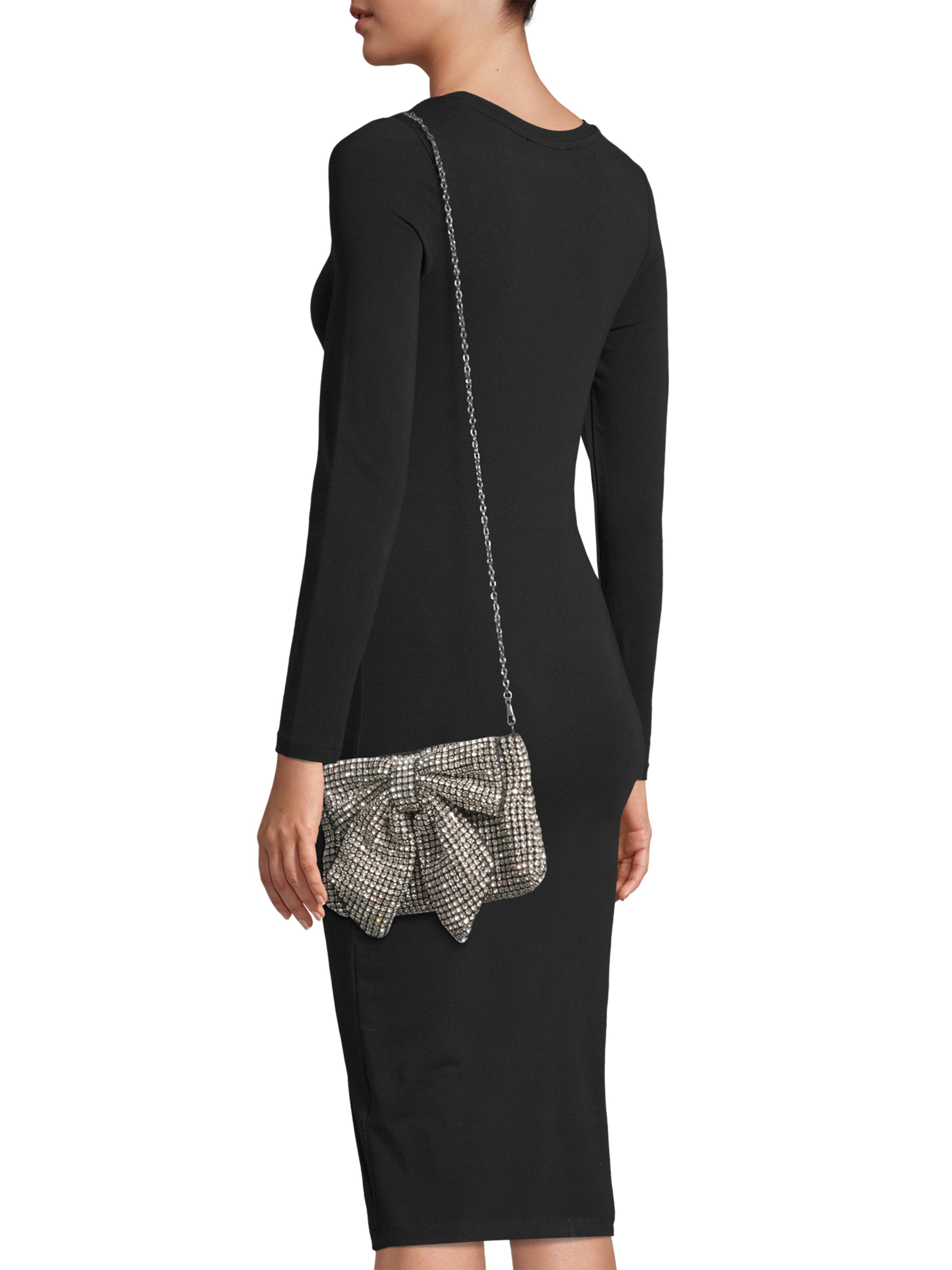 Geantă de umăr de la mascara pe negru