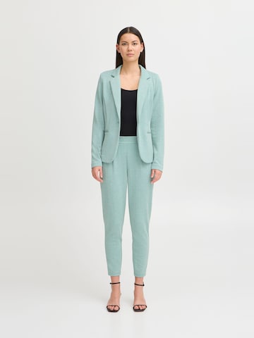 ICHI Blazer ' IHKATE JACQUARD BL4 ' in Green