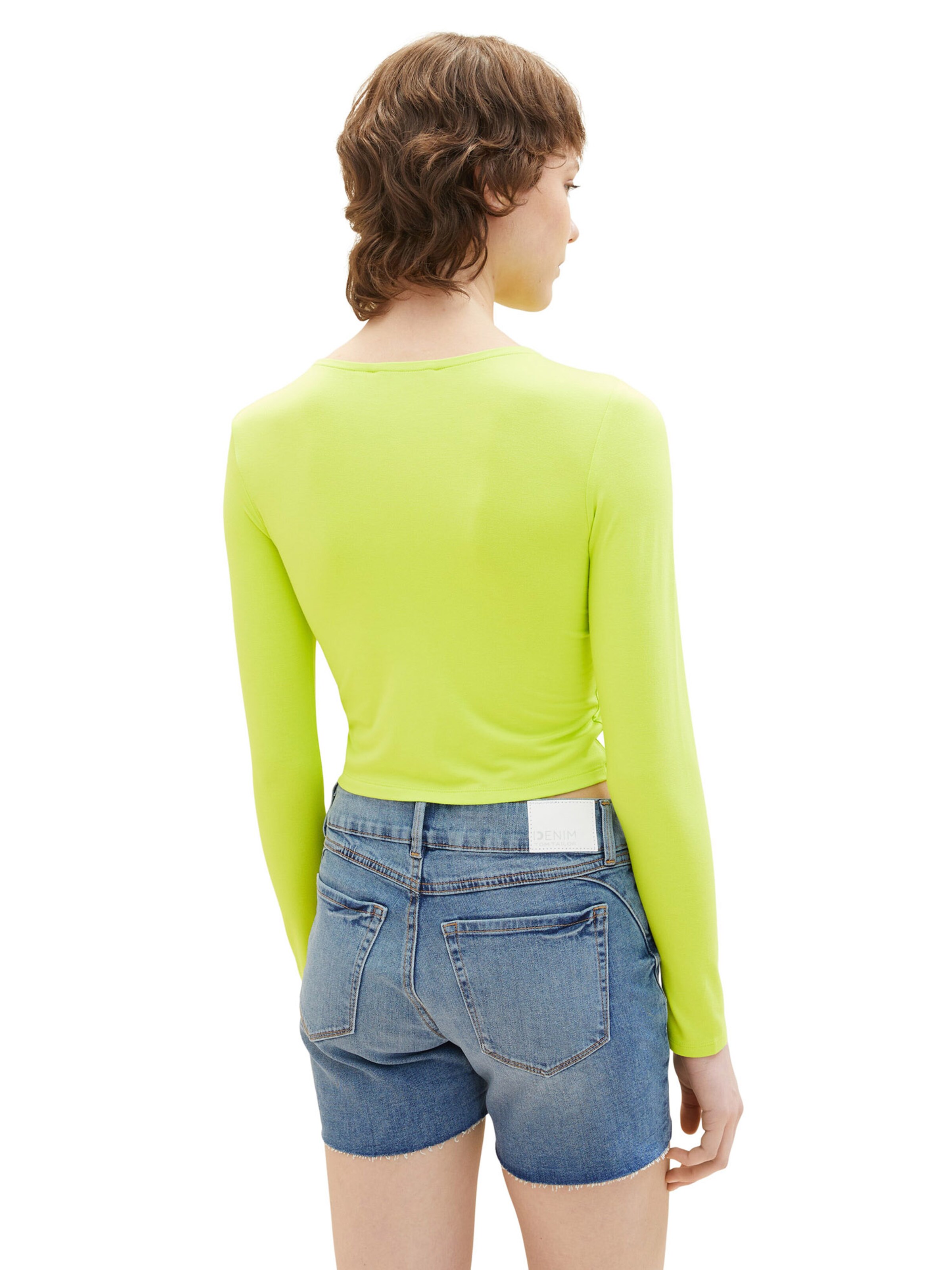 TOM TAILOR DENIM Koszulka w kolorze zielony