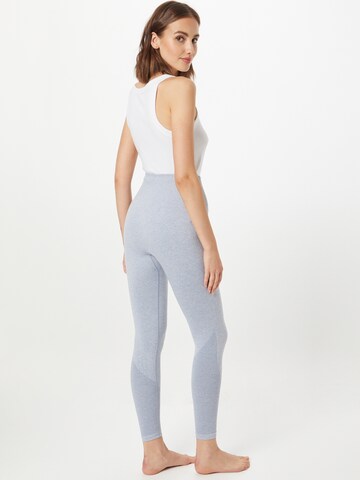 NATURANA Skinny Dlouhé spodky – modrá