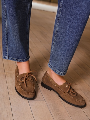 love & roses Мокасины в Коричневый