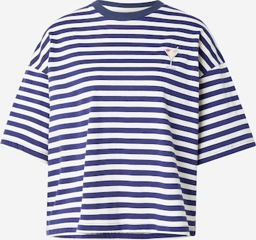 T-shirt Kaotiko en bleu : devant