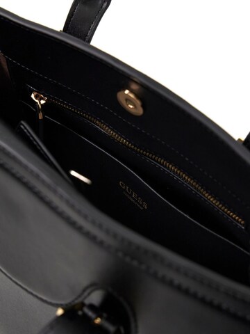 GUESS - Bolso de hombro 'Guess Sac Bandoulière Diana Maxi Satchel Black' en negro