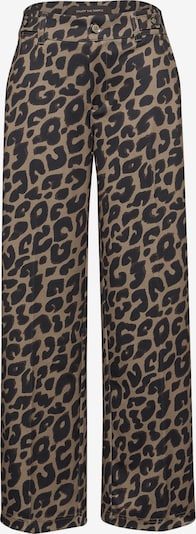 STREET ONE Housut värissä vaaleanruskea / tummanruskea / musta, Tuotenäkymä