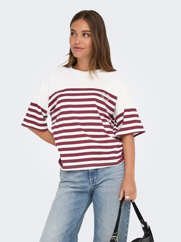 ONLY Shirts 'ONLALIZE' i rød: forside