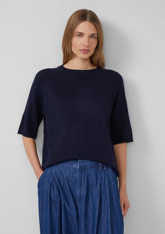 s.Oliver Trui in Blauw: voorkant