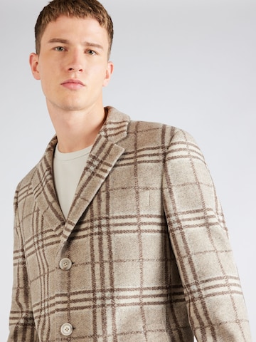 BOSS Between-seasons coat 'Hyde' in Beige