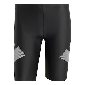 ADIDAS PERFORMANCE - Calções de banho desportivos 'Big Bars' em preto: frente
