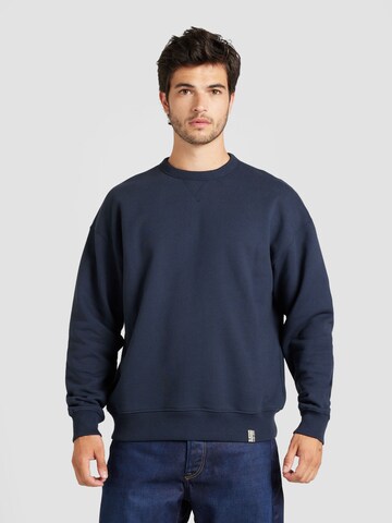 G-STAR Sweatshirt 'Essential' i blå: forside