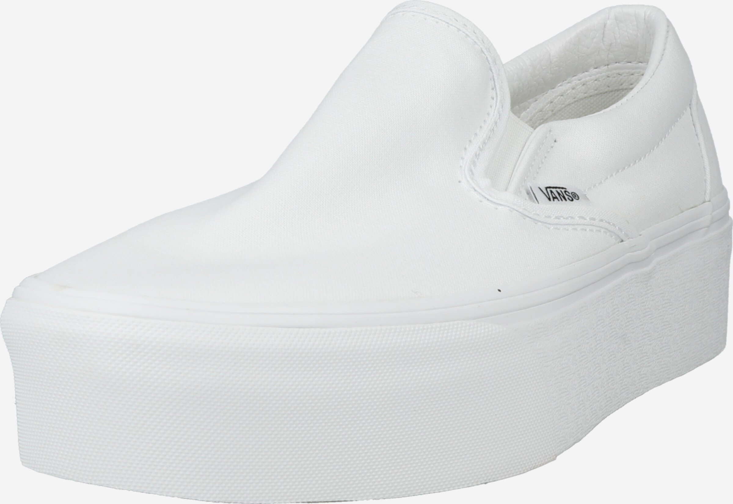 How much are hot sale white slip on vans