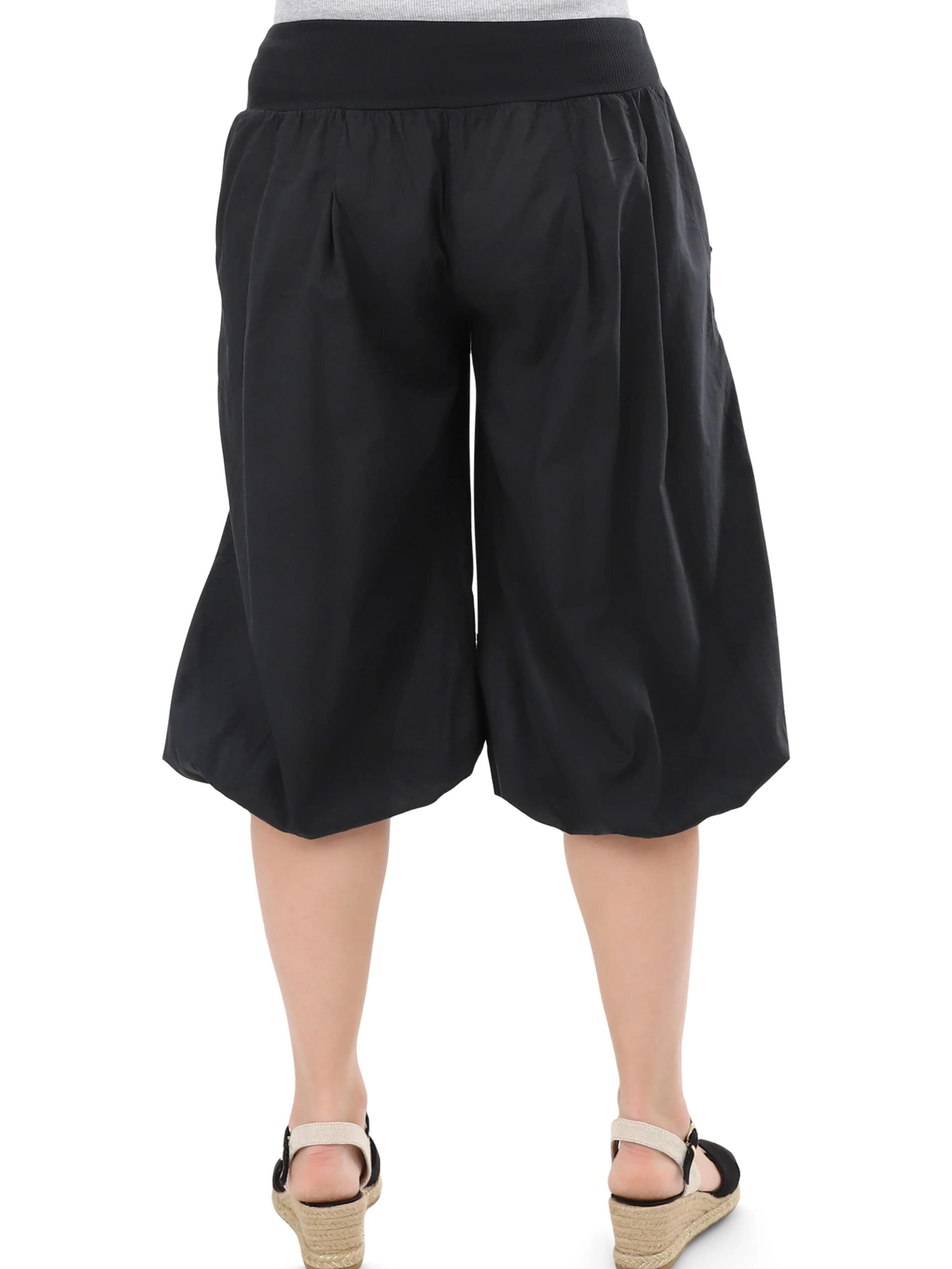 malito more than fashion Loose fit Harem Pants in Black