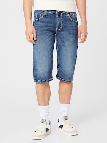 CAMP DAVID Slimfit Shorts 'RO:BI' in Blau: predná strana