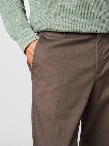 Les Deux - Slimfit Pantalón chino en marrón