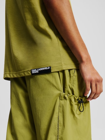 Maglietta di KARL LAGERFELD JEANS in verde