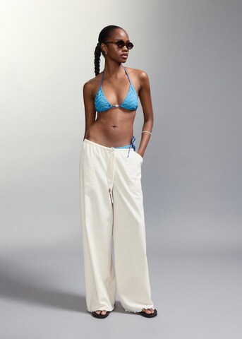 MANGO TEEN Triangle Bikini 'Valen' in Blue
