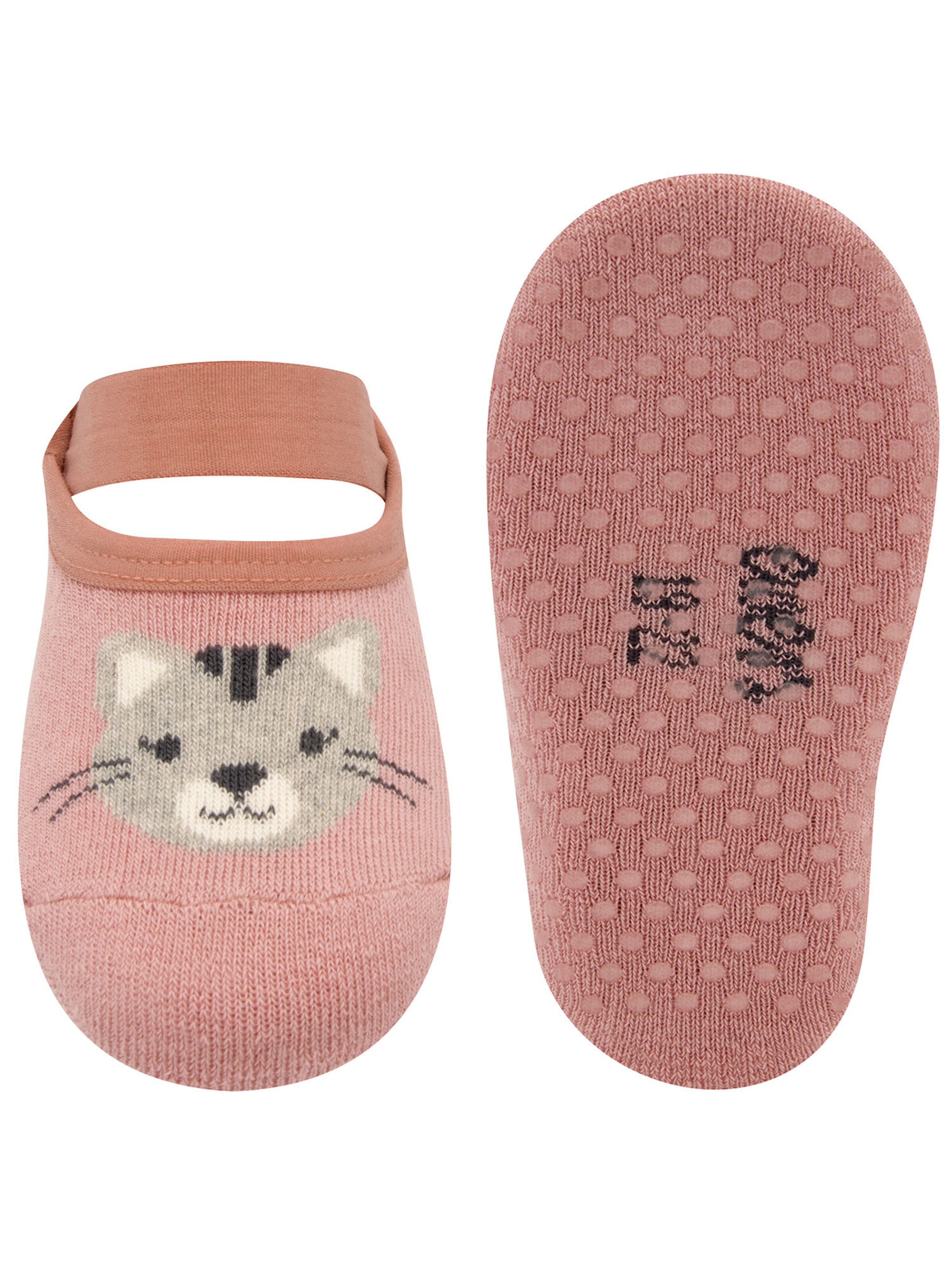 EWERS Sokker 'Katze' i pink: forside