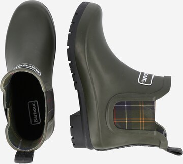 Barbour Gummistiefel 'Kingham' in Grün