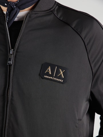 ARMANI EXCHANGE Преходно яке в черно