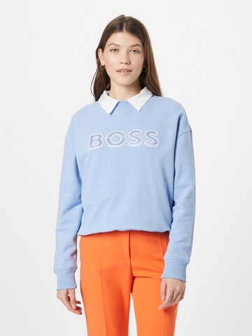 BOSS Black - Sudadera 'Ecaisa' en azul: frente