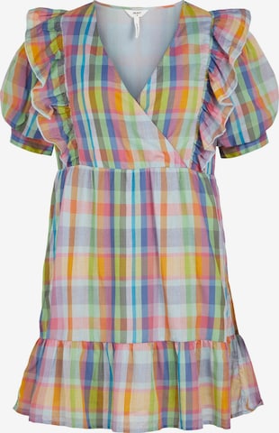 OBJECT - Vestido 'Barbara' em mistura de cores: frente