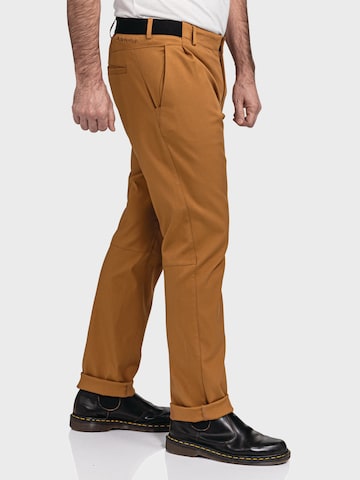 Schöffel Regular Outdoorbroek 'Oaktree' in Bruin