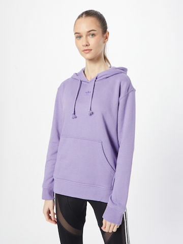 ADIDAS ORIGINALS Sweatshirt 'Adicolor Essentials ' in Lila: predná strana