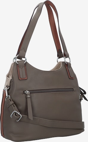 TOM TAILOR Shoulder Bag 'Jule' in Brown