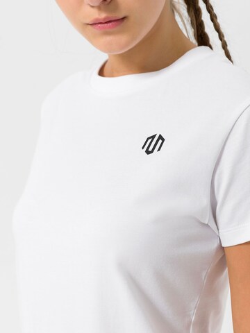 MOROTAI Shirt 'BRAND BASIC'‌‌ in Weiß