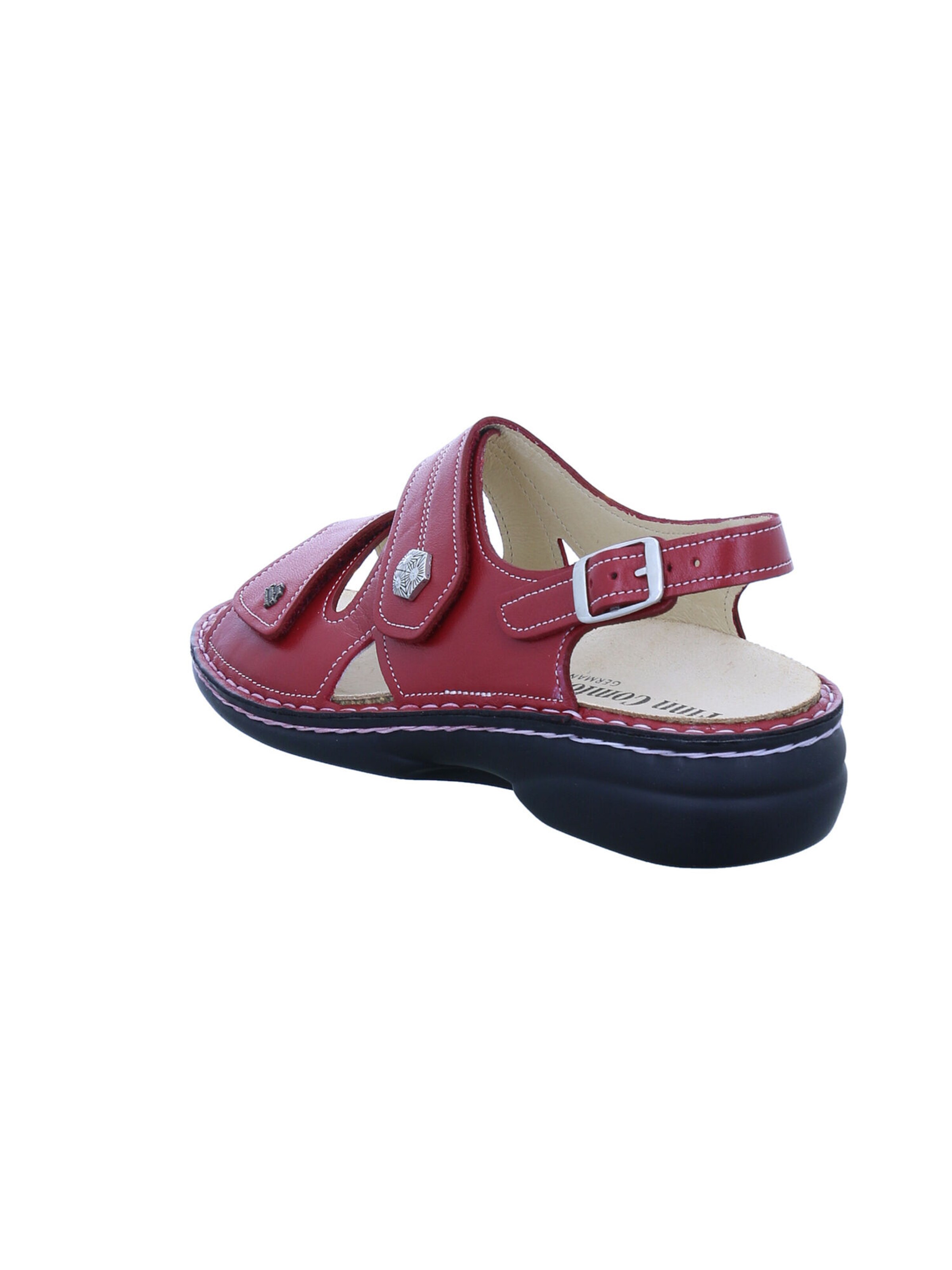 Finn Comfort Sandals 'Milos' in Red