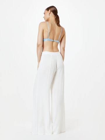 Wide leg Pantaloni de la Misspap pe alb