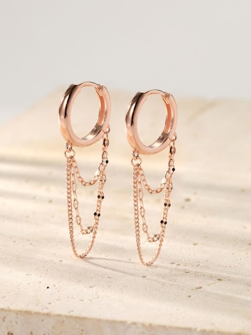 Boucles d'oreilles 'Cascade' Hey Happiness en or