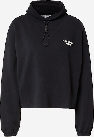 Sweat-shirt Marc O'Polo DENIM en noir : devant