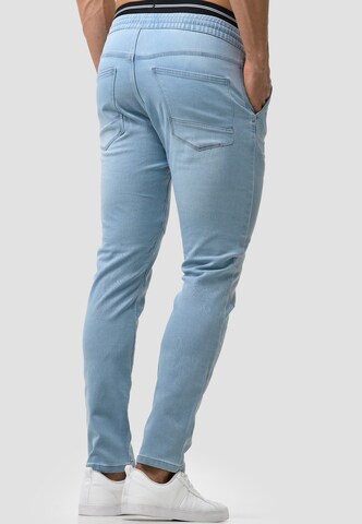 INDICODE JEANS Slimfit Hose 'Fabrizio' in Blau