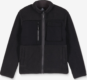 Volcom Athletic fleece jacket 'Storm Stone' in Black: front
