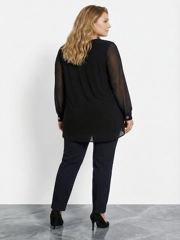 Stil Diva Blouse in Zwart