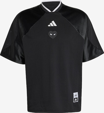 ADIDAS SPORTSWEAR - Camiseta funcional 'Spider-Man' en negro: frente