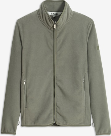 Jachetă fleece 'T-Kit' de la AIGLE pe verde: față