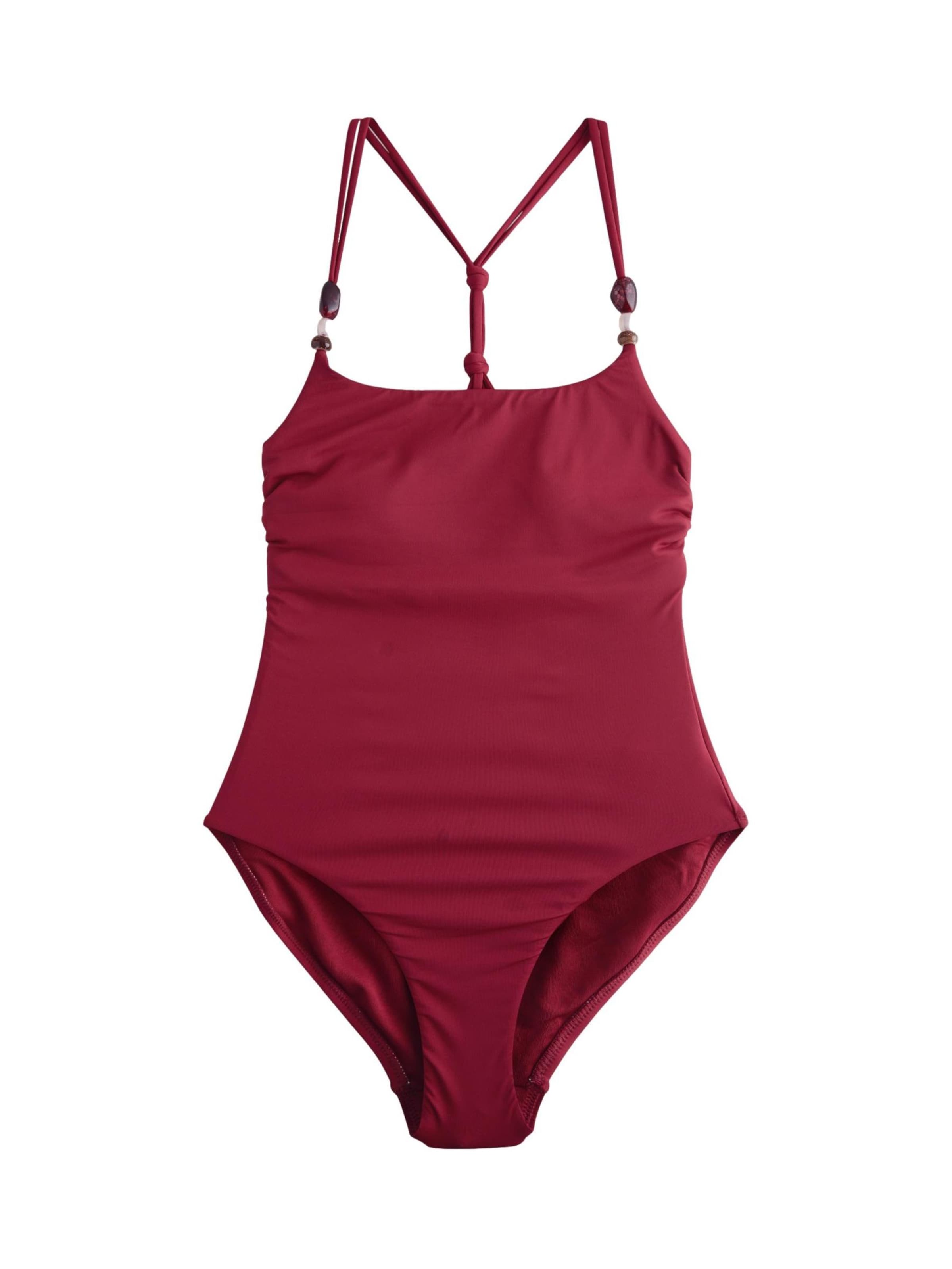 Next Badeanzug in rot, Produktansicht