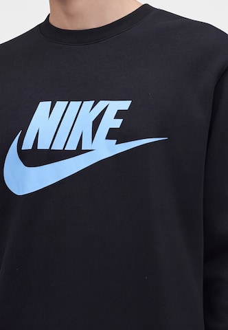 Nike Sportswear Sweatshirt 'CLUB' in Zwart