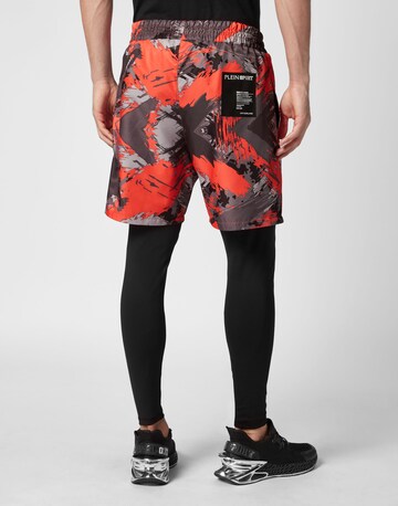 Plein Sport Skinny Hose in Schwarz