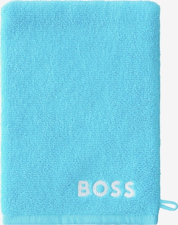 BOSS Home Washcloth 'PLAIN' in Blue