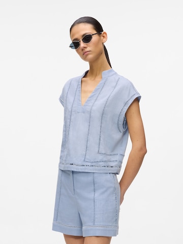 Karl Lagerfeld Blúz - kék: elől