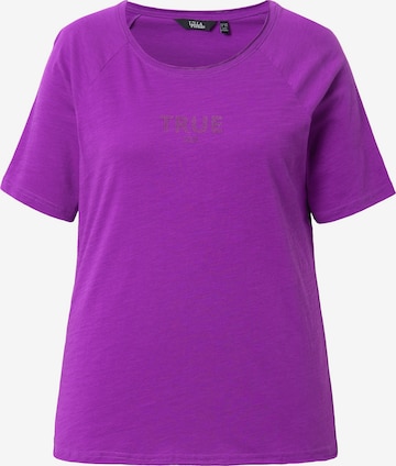 Ulla Popken Shirt in Purple: front