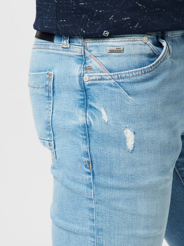 Mavi Slimfit Jeans 'Yves' in Blauw