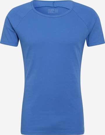 SLOGGI Тениска 'men FREE Evolve' в синьо: отпред
