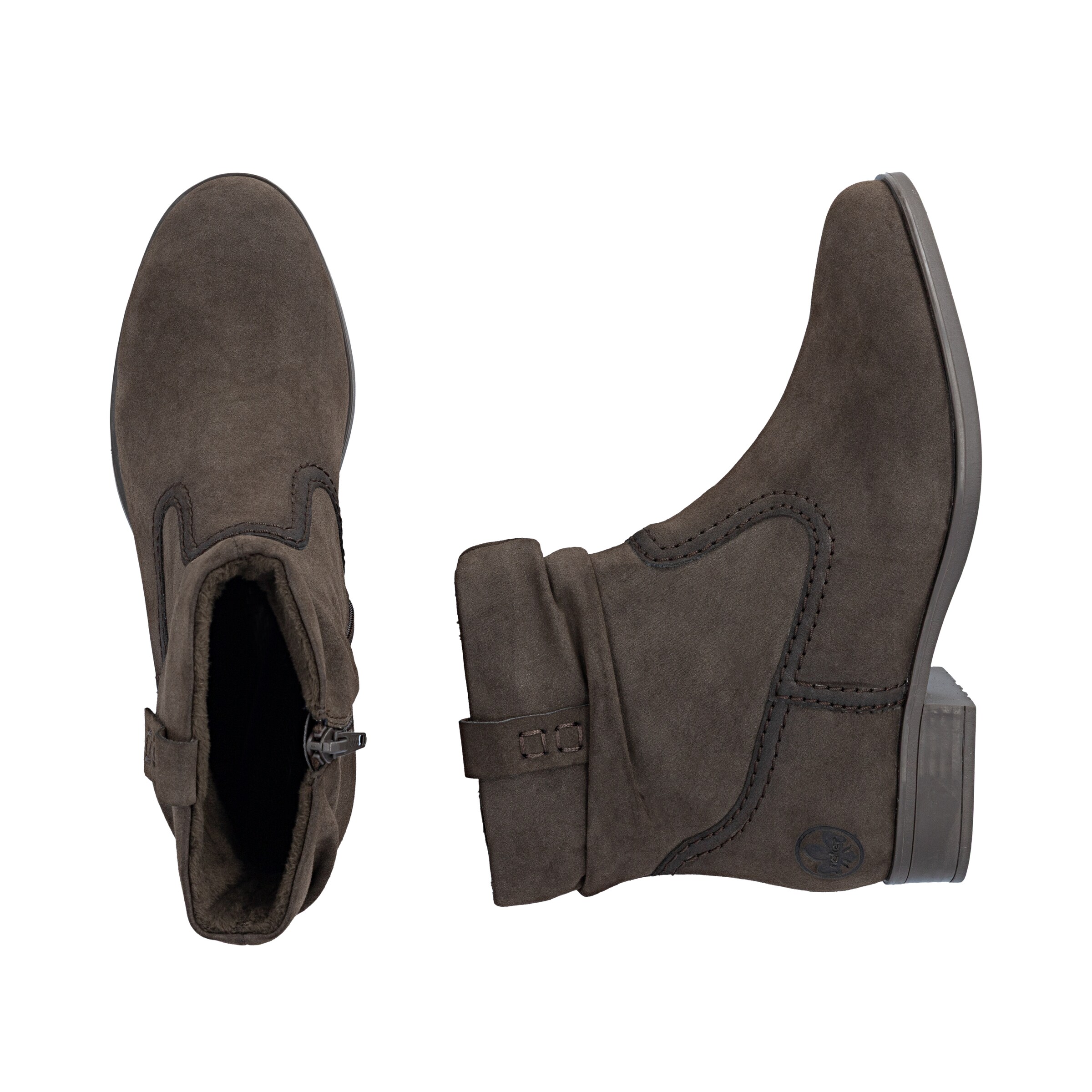 Bottines Rieker en marron