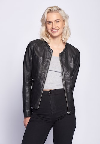 Maze Between-Season Jacket in Black: front